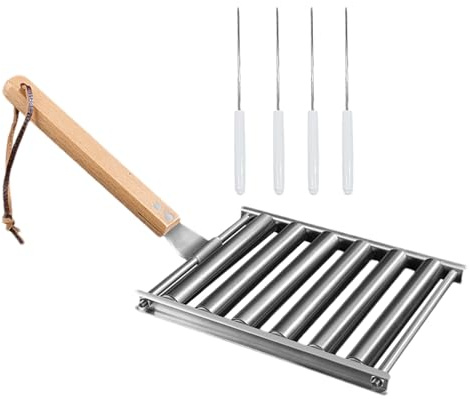 Grill Roller Rack BBQ Hot Dog Grillroller