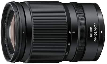 Nikon NIKKOR Z 24-105mm f/4-7.1 | Lightweight Full Frame Zoom Lens for Everyday Photo and Video | Nikon USA Model