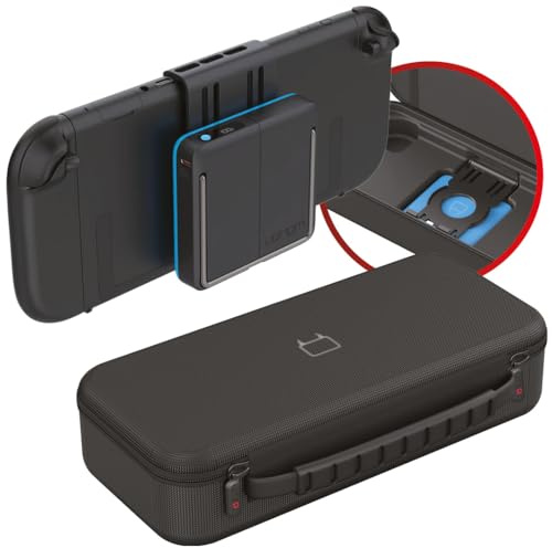 Venom Power-Case für Nintendo Switch 2 mit 10.000 mAh Powerbank und Spielkartenfach