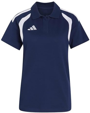 adidas Damen Tiro 26 League Polo Shirt, Team Navy Blue 2/White, XS