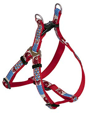 Nobby One Touch Geschirr Style, rot, L: 30-40 cm, B: 15 mm, 1 Stück