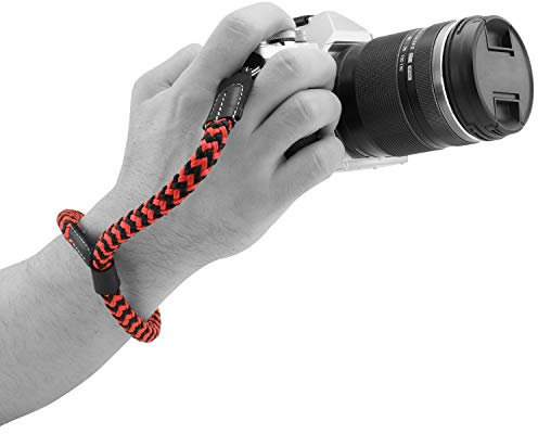 MegaGear MG1781 SLR, DSLR Camera Cotton Wrist Strap, Red, One Size