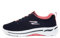 Skechers Go Walk Arch Fit Unify, Zapatillas Mujer, Navy/Coral, 36 EU