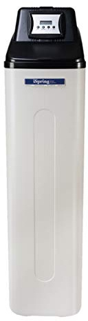 iSpring WCS45KG Whole House Water Softener System, 45,000 Grain High Capacity with Backwash Feature, SGS-Tested, for Homes & Businesses