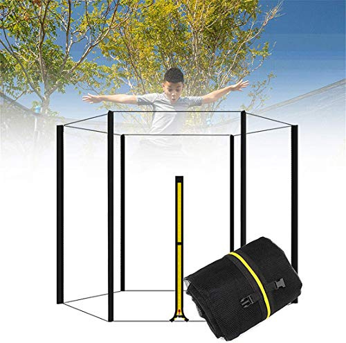 MeTikTok Trampolin Ersatznetz Sicherheitsnetz Netz, Ø150 183 244 305 366 427 488Cm Geeignet Für 6/8 Pfosten, Ersatznetz Für Gartentrampolin