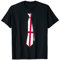 Englischen Krawatte Farben in Flagge T-Shirt