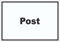 Post Aufkleber mit Text Annahme Brief Paket waagerecht A7 (74x105mm)