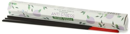 Puckator Stamford Premium Plant Based Hex Incense Sticks - Anti Stress Scented - Spiritual Insensé Sticks - Zen Meditation Gifts - Organic - Insense - Insencesticks - Rituals Fragrance Sticks -20