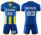 LJYTMZ Personifizieren Fussball Trikot Kinder Erwachsene Hemd & Kurze Set mit Nummer Name Team Logo Fußballtrikot Geschenke für Jungs