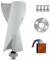 Windkraftanlage 400W 12V Windmühlengenerator Helix Magnetische Levitation Achse Vertikale Windgenerator Generator mit Controller MPPT