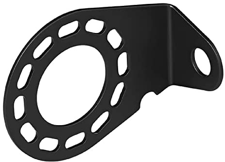 ProPlus Steckdosen Halter für Anhängerkupplung – Steckdosenleiste Halterung für 7 und 13-polige Steckdosenhalter für Auto und Anhänger Winkelhalter 9,2x7,2cm aus schwarz beschichtetem Metall