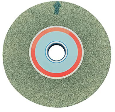 YTGZS Mola da Banco Carburo di Silicio Verde,Diametro Esterno 125mm Diametro del Foro 12.7mm Spessore 16mm,80 Grit