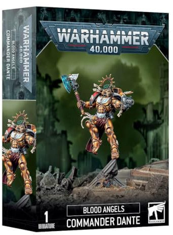 STOCK1 - Warhammer 40k - Blood Angels Commandeur Dante (Primaris)