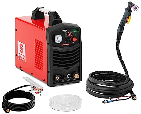 Stamos Welding Group Stamos Germany S-PLASMA50U - Taglierina al plasma 50 A Duty Cycle 100% 230 V IGBT accensione RF per plasma