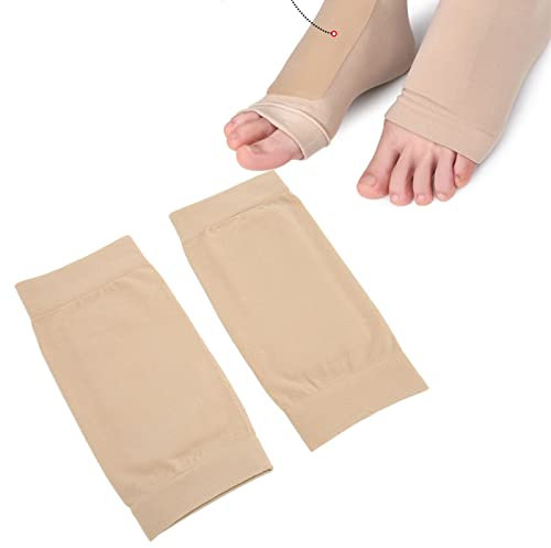 Achillessehnen-Ärmel, Achillessehnenschutz-Ärmel, Achillessehnen-Fersenschutz, Hochwertige Gepolsterte Kompressions-Gel-Ärmelsocke für Kissen, Unisex, Gepolsterte