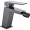 MICE - Grifo monomando de bidet- mezclador de baño WC - Griferia de baño para agua fria/caliente - serie ART (Black Gun Metal) - BDAR025-2BGM