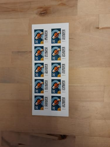 10 Stück 0,70 Euro 70 Cent postfrische selbstklebende Briefmarken Frankaturware Mond