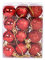 MULAIDI 24 Teile/Satz 12 Farben Weihnachtskugel Ornament Ball Party Hausgarten Dekoration Für Weihnachtsbaum Anhänger Ball Weihnachtskugel Ornamente