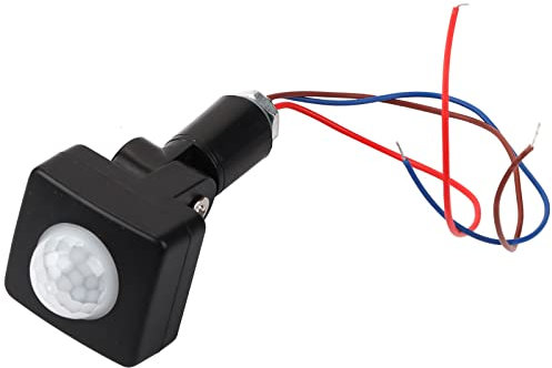 Infrared Motion Sensor, Automatic Infrared PIR Bulb Replacement for Lamp 90~250V, Motion Detectors