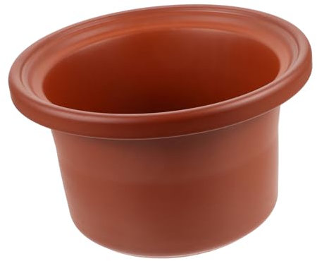 Mikinona Ceramic Slow Cooker Liner Electric Casserole Pot Insert Large Capacity Reusable Cooker Liner