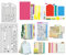 BENECREAT Lose-Blatt-Binder & Nummer Schneiden Stirbt, Notizbuch Tagebuch Notizen Rahmen Schneiden stirbt Schablonen DIY Handwerk Karten Schnitte für DIY Prägen Kartenherstellung Foto Dekorative