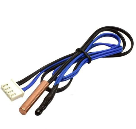 TUBBEK 2pcs 5K Temp Sensor Coil Pipe Temp Control Probe for mitsubishi Heavy Industries Indoor 1/1.5HP Air Conditioner Thermostat