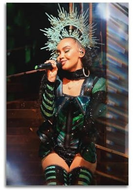 Band Album Cover LEIGH-ANNE PINNDCK Musikalbum-Cover, Rock-Wand-Collage-Set, Band-Poster, Raumästhetik, Poster, Albumcover, signierte limitierte Poster, Leinwand-Wandkunst für Wanddekoration, 50,8 x