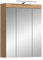 xonox.home Bad Scout X06N3726 Spiegelschrank Spiegel Medizinschrank inkl. Beleuchtung in Salbei und Artisan Eiche Nachbildung, ca. B/H/T: 60x79x18 cm