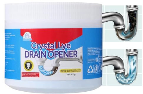 Apri Di Scarico In, Scarico Di Lievito, Potente Agente Di Dragaggio Per Tubi, Polvere Per Pulitore Di Scarico, Lavandini Da Bagno E Cucina, Scarichi Per La Doccia