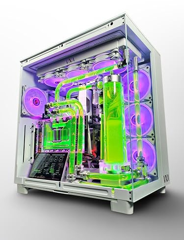 VIXIA High End Custom Watercooled Gaming PC - Intel Core i9 14900K - GeForce RTX 5080 DDR7 16GB - RAM DDR5 RGB 32GB - PCIe5.0 M.2 NVME 2TB - All White - VXD-80W2