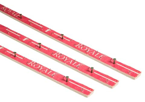 Carpet Gripper Rods Pack, Pre-Nailed Strips with Dual Purpose Nails/Pins for Underlay Flooring - Stairs, Concrete, Wood Floors (40ft / 12metres)