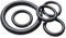 Dichtungsscheibe, O-Ring aus Nitrilkautschuk, schwarzer FKM-O-Ring CS 2 mm Außendurchmesser 5–50 mm Fluorkautschukring, hochtemperaturbeständig, ölbeständig(11x7x2mm 20Pcs)