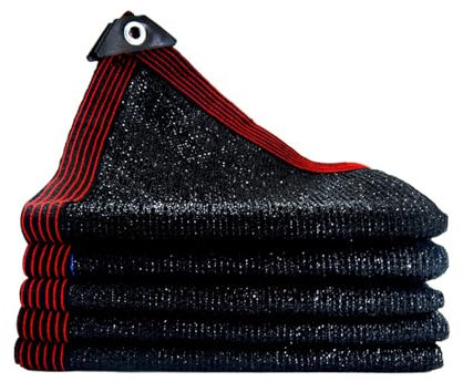 Sonnennetz, Sonnenschutznetz, 4 x 8 m, Garten-Schattennetz mit verstärkten Ösen, für Garten, Blumen, Auto, Pflanzen, Terrassenüberdachung, Pergola, Gewächshaus, Balkon