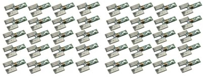 2 set di 20x Modello Treni Scala N Light Board Robusto Treno Accessori 1:160 FAI DA TE ACCS