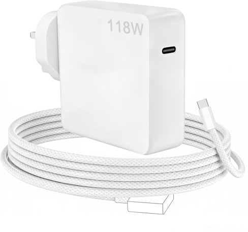 Mac Book Pro Air Charger, 118W C to Magnetic 3 laptop charger
