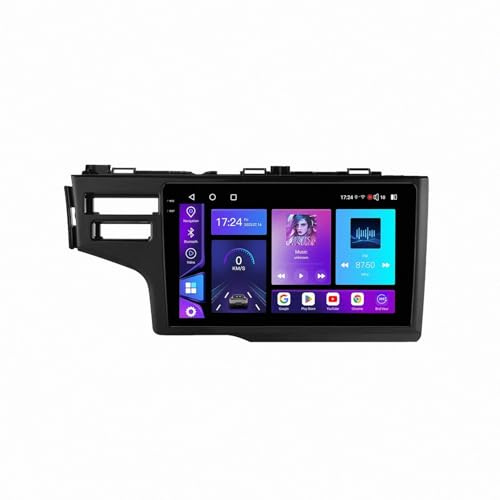 Car Radio per Honda Jazz 3 2015-2020 Android 15 9 Pollici Touch Screen con Bt Fm Wifi Dual Usb Per, 4 Core 4G+64G