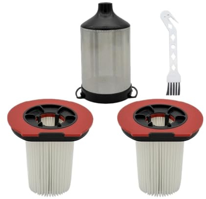 RotationClean Ersatzfilter, kompatibel for Bosch, 12049774 BCS/BKS1051POW Unlimited 10 Akku-Handstaubsauger(4pcs)