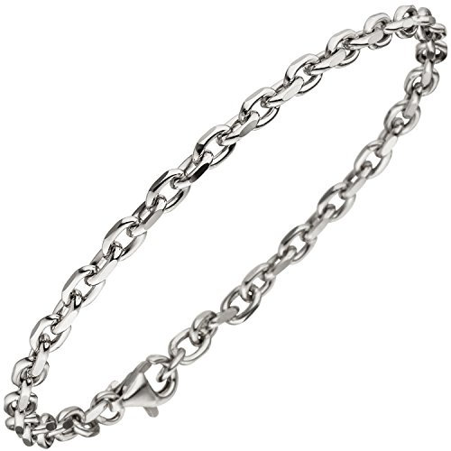 Jobo Damen Herren Anker-Armband aus 925 Sterling Silber 3,9 mm 21 cm