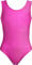 Hi-Co Girls Kids School Sport Dance Gymnastics Ballet Sleeveless Leotard Fuchsia Pink 11-12 Years