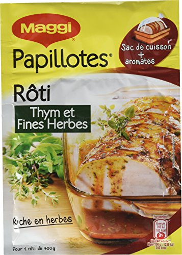 Maggi Papillotes Rôti Thym et Fines Herbes 30 g
