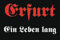 U24 Fahne Flagge Erfurt Ein Leben lang Bootsflagge Premiumqualität 20 x 30 cm