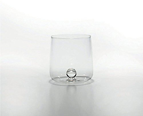 Zafferano Set di 6 bicchieri trasparenti Bilia Tumbler con sfera trasparente