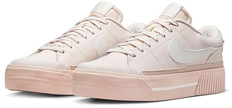 Nike Damen Court Legacy Lift Sneaker, Leichtes weiches Rosa/Segelrosa Oxford, 41 EU