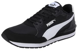 PUMA ST Runner v4 NL, Sneaker Unisex Adulto, Black White, 43 EU