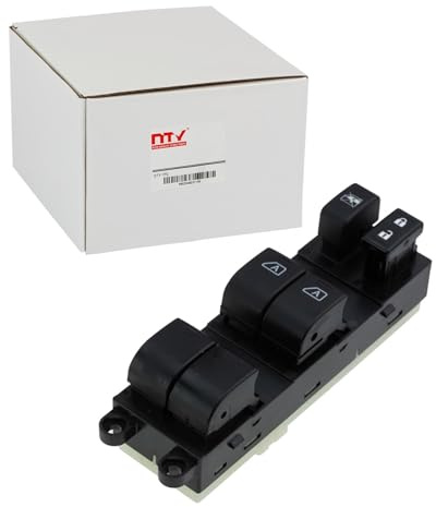 NTY Ews-Ns-025 Schalter, Fensterheber vorne links | Ews-Ns-025 Kompatibel mit Pathfinder III (R51),Pathfinder III Van (R51_)