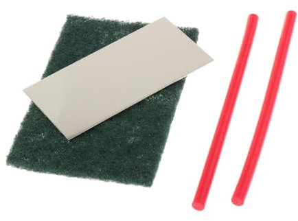 Ski Und Snowboard Belag Reparatur Set Repair Sticks, Kompaktes, Langlebiges, Professionelles Metallentferner Werkzeug Zum Skifahren, Rot