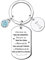 KJKJKJ 26Lettre A - Z cadeau Porte -Clef, Femme Homme Porte -Clef Cadeau,Anniversaire Cadeau, Original Cadeau,cadeau de motivation Cadeaux pour les amis (I)
