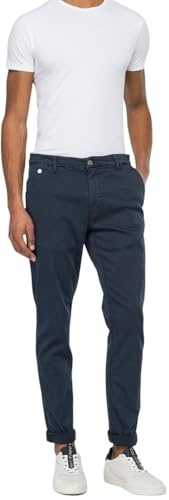 Replay Herren Jeans Anbass Slim-Fit mit Power Stretch