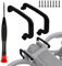Bocguy 2 Lens Bumper Gimbal Stoßstange, Stoßstangenschutz für DJI Avata 2 Zubehör, Aluminium Linsenschutz Gimbal Schutzbügel für DJI Avata 2 FPV Drone Zubehör, Schwarz