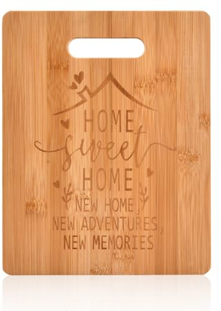 Tagliere in bambù, regalo di inaugurazione della casa, tagliere in legno, regalo di compleanno per la nonna, regalo per l'inaugurazione della casa